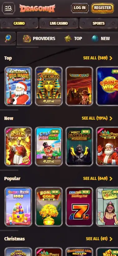 Dragonia Spielebibliothek - Mobile