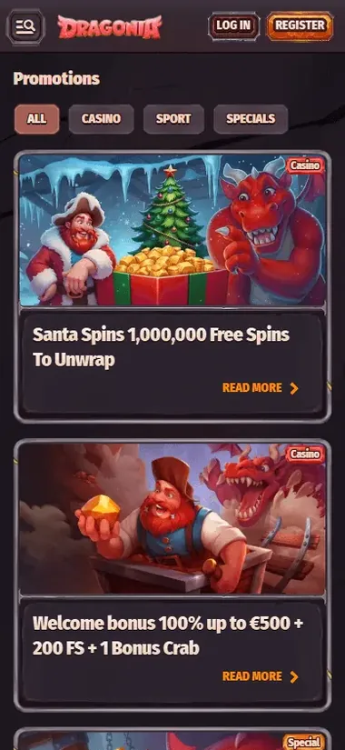 Dragonia Promotionen - Mobile